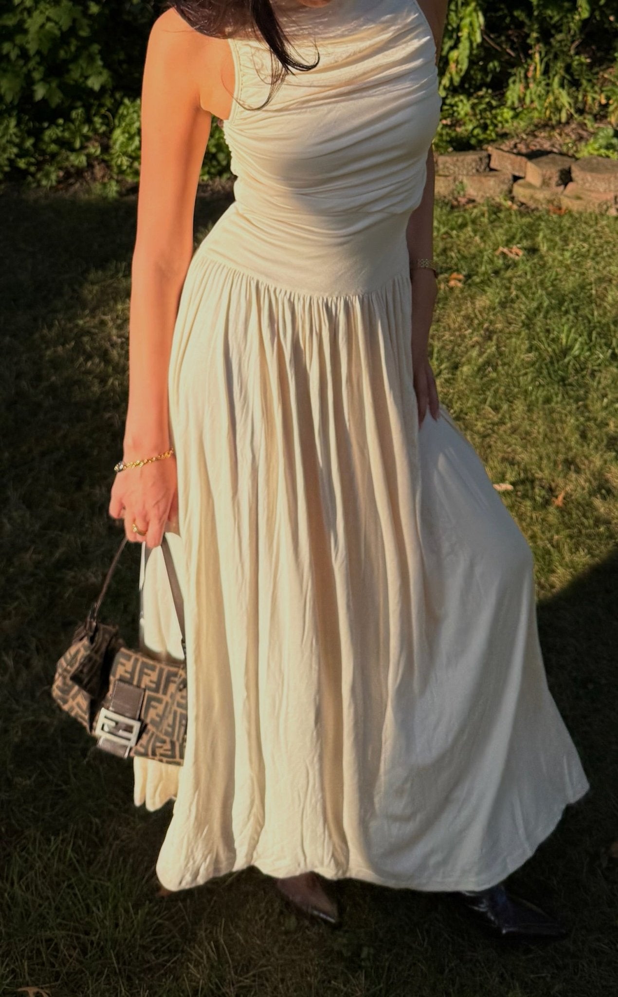 The High Noon Hourglass Sleeveless Maxi Dress - Allora