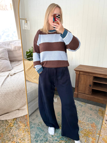 The Daydream Fleece Barrel Leg Sweatpants