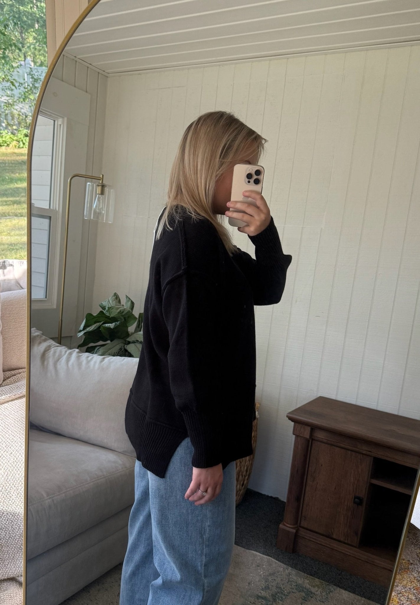 The On The Road Again Perfectly Oversized Crewneck - Allora