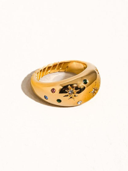 The Starry Sky Dome Ring