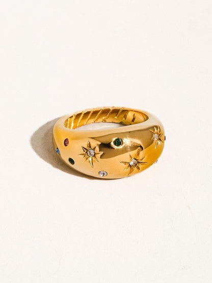 The Starry Sky Dome Ring